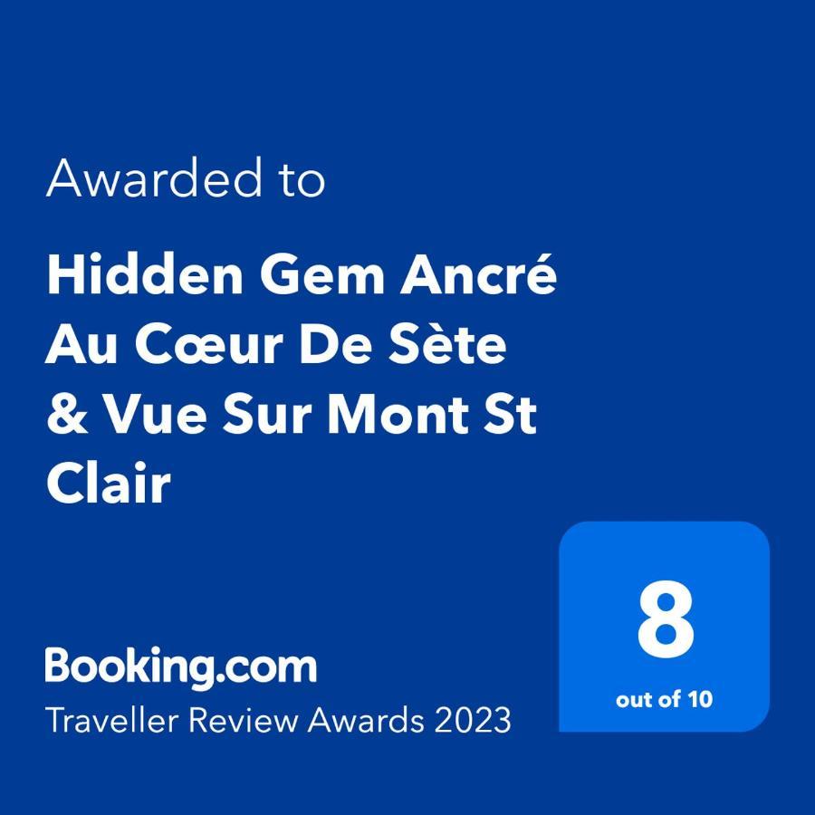 Hidden Gem Au Coeur De Sete & Vue Sur Mont St Clair Apartment Bagian luar foto